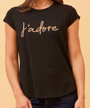 Caroline Morgan - J'adore Graphic T-Shirt