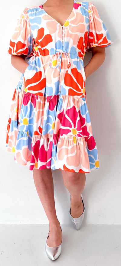 Fria - Exclusive Print Short Dress