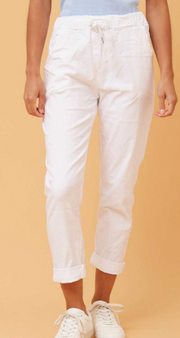 Bottega Moda -  CROP PANTS WITH FRONT TIE