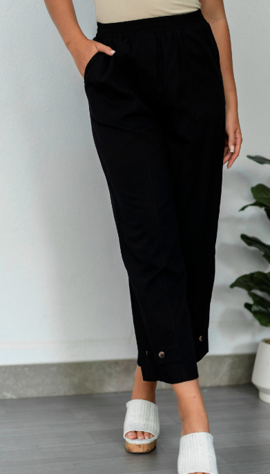 Jolie Saule - LYOCELL WIDE LEG PANTS