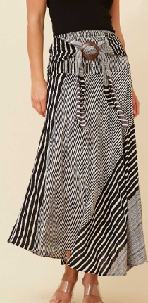 Caroline Morgan - MAXI SKIRT WITH TIE