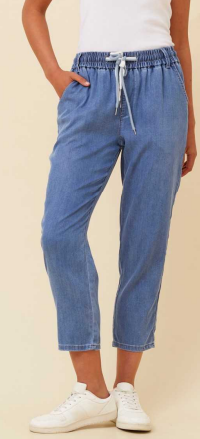 Caroline Morgan - CROP LENGTH DENIM PANTS