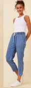 Caroline Morgan - CROP LENGTH DENIM PANTS