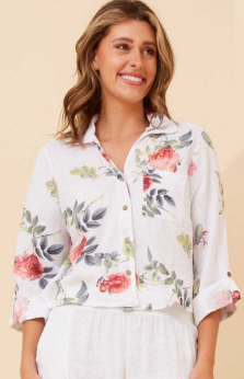 Bottega Moda - FLORAL PRINT SHIRT