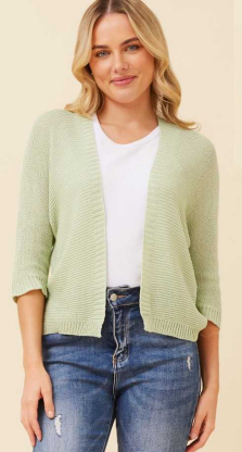 Caroline Morgan - SHORTER LENGTH NAVY CARDIGAN