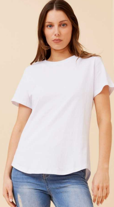 Caroline Morgan - SHORT SLEEVE COTTON T- SHIRTS