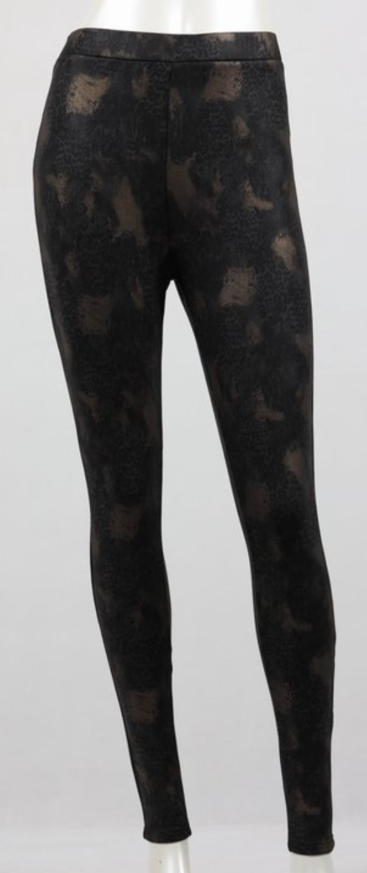 Whispers - Patterned Fleece Lined Pants