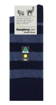 Humphrey Law - Baby Alpaca Stripe Health Sock