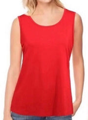 Elegant - Sleeveless Plain Camisole